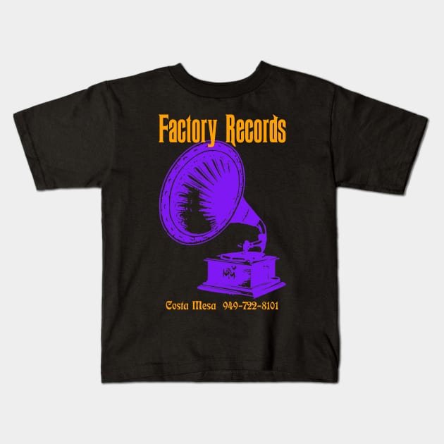 Factory Halloween Kids T-Shirt by AnarchyAckbar